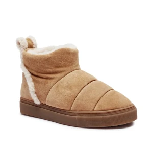 INUIKII Skórzane śniegowce Shearling | z dodatkiem wełny