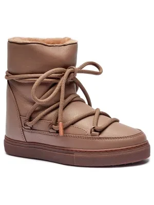 INUIKII Skórzane śniegowce | z dodatkiem wełny