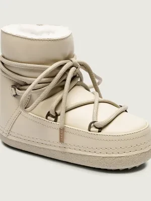 INUIKII Śniegowce | z dodatkiem wełny | skóra