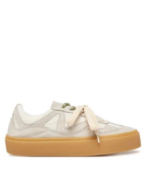 Inuikii Sneakersy Lynn Suede 1001.001.0461 Écru Kremowy