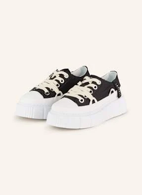 Inuikii Sneakersy Matilda Canvas Low schwarz