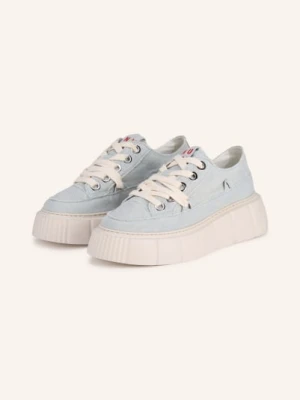 Inuikii Sneakersy Matilda Frayed Denim blau