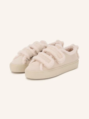 Inuikii Sneakersy Velcro Low weiss KREMOWY