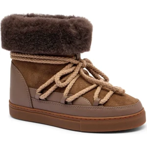 INUIKII Śniegowce CLASSIC HIGH | shearling | skóra