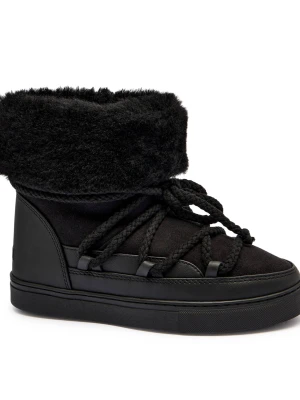 INUIKII Śniegowce CLASSIC HIGH | shearling | skóra
