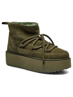 INUIKII Śniegowce CLASSIC LOW PLATFORM | zamsz