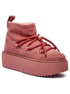 INUIKII Śniegowce CLASSIC LOW PLATFORM | zamsz