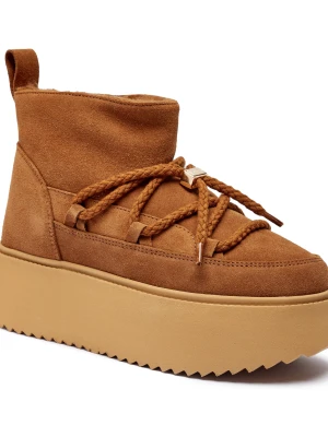 INUIKII Śniegowce CLASSIC LOW PLATFORM | zamsz