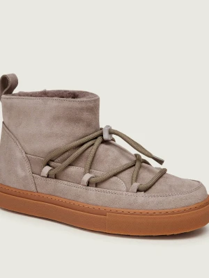 INUIKII Śniegowce Classic Low | zamsz szary