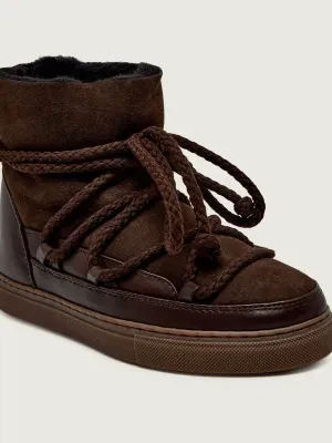 INUIKII Śniegowce Classic | wełna | zamsz
