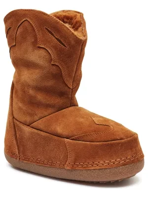 INUIKII Śniegowce COWBOY | zamsz