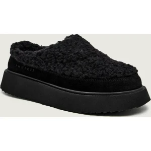 INUIKII Śniegowce CURLY MICRO | shearling | z dodatkiem skóry