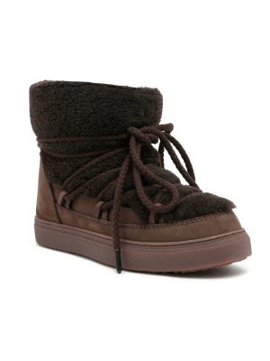 INUIKII Śniegowce CURLY | shearling | zamsz