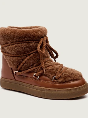 INUIKII Śniegowce CURLY | skóra | shearling
