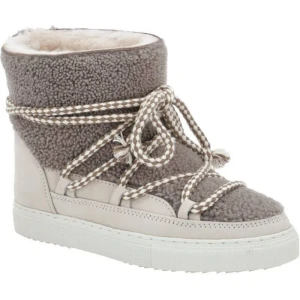 INUIKII Śniegowce CURLY | skóra | shearling | z dodatkiem wełny