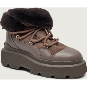 INUIKII Śniegowce Endurance | skóra | shearling