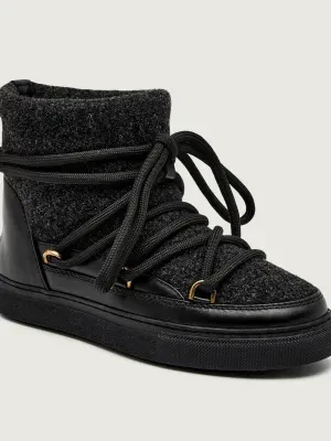 INUIKII Śniegowce FELT | z dodatkiem skóry