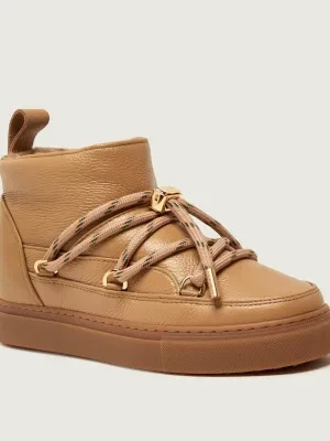 INUIKII Śniegowce FULL LEATHER GLOSS | skóra