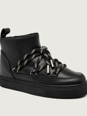 INUIKII Śniegowce FULL LEATHER GLOSS | skóra