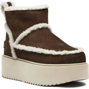 INUIKII Śniegowce Inuikii X Coccinelle Classic Low | shearling | zamsz