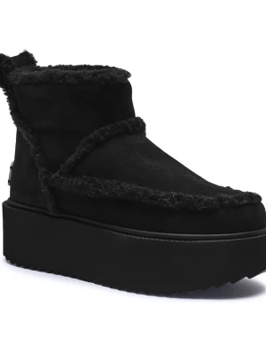INUIKII Śniegowce Inuikii X Coccinelle Classic Low | shearling | zamsz