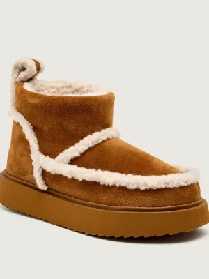 INUIKII Śniegowce SHEARLING MICRO | zamsz