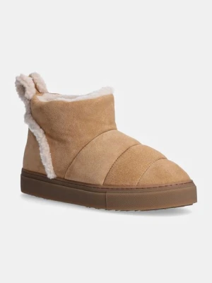 Inuikii śniegowce Shearling Slipin kolor beżowy 75202-010