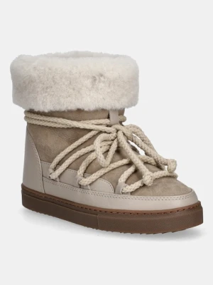 Inuikii śniegowce skórzane Classic High kolor beżowy 1001.002.0072.250