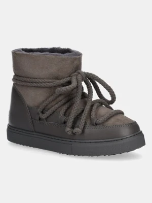 Inuikii śniegowce skórzane CLASSIC kolor szary 3001.003.0022