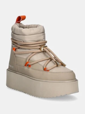 Inuikii śniegowce Technical Platform kolor beżowy 1002.005.0011.250