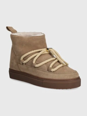 Inuikii śniegowce zamszowe Classic Low kolor beżowy 1001.001.0092