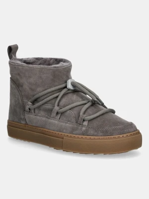 Inuikii śniegowce zamszowe Classic Low kolor szary 2001.001.0021.030