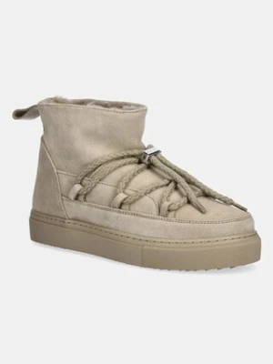 Inuikii śniegowce zamszowe Classic Low kolor zielony 1001.001.0092.356