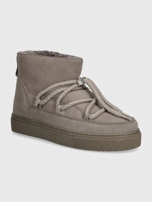 Inuikii śniegowce zamszowe Classic Low szary