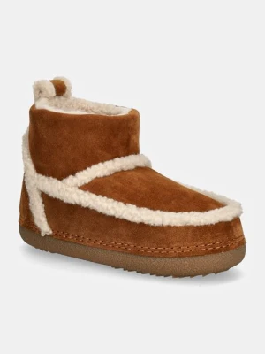 Zdjęcie produktu Inuikii śniegowce zamszowe Classic Shearling Low kolor brązowy 75101-009