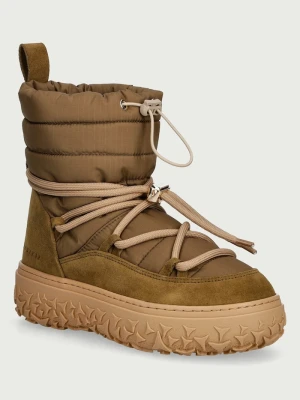 Inuikii Technical Suede śniegowce damskie zielony
