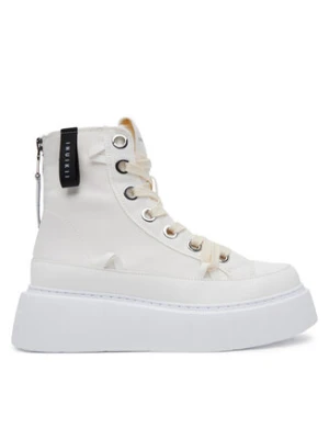Inuikii Trampki Matilda Canvas High 30103-025 Biały