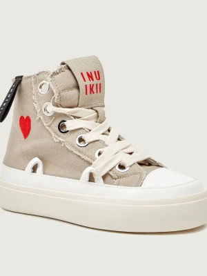 INUIKII Trampki MATILDA HIGH TOP DISTRESSED