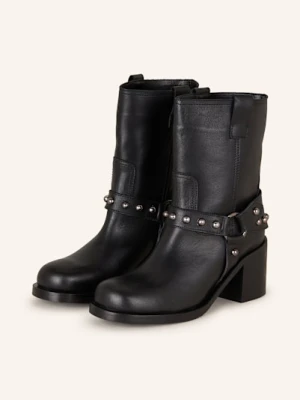 Inuovo Botki Motocyklowe Novara schwarz