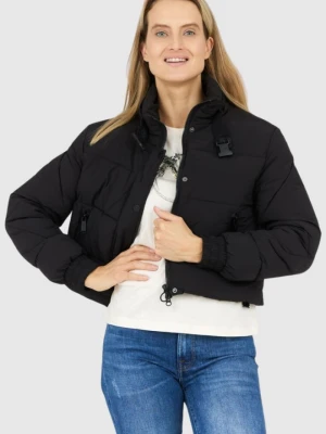 INVICTA Czarna puchowa kurtka damska Isidore, Rozmiar M