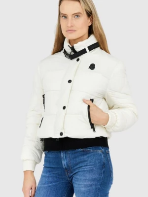 INVICTA Kremowa puchowa kurtka damska Isidore, Rozmiar M