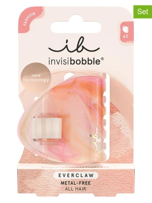 Invisibobble Spinki do włosów (2 szt.) w kolorze jasnoróżowo-pomarańczowym rozmiar: onesize