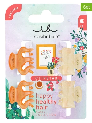 Invisibobble Spinki do włosów (8 szt.) w kolorze beżowo-pomarańczowym rozmiar: onesize