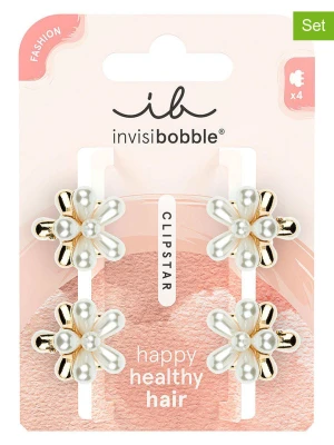 Invisibobble Spinki do włosów (8 szt.) w kolorze srebrno-złotym rozmiar: onesize