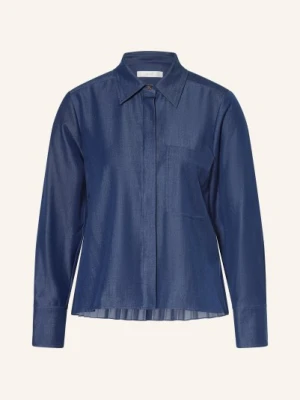 Inwear Bluzka Cherrieiw Z Plisami blau