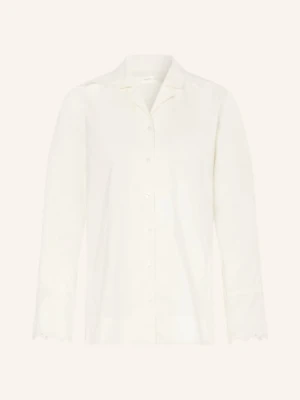 Inwear Bluzka Liaiw Z Ażurową Koronką weiss