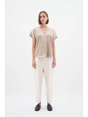 InWear Bluzka w kolorze beżowym rozmiar: 46