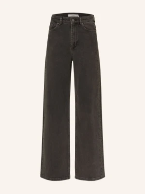 Inwear Jeansy Wide Leg Junaiw Aalia Z Kamieniami Ozdobnymi grau 900012851 DARK GREY WASH DENIM