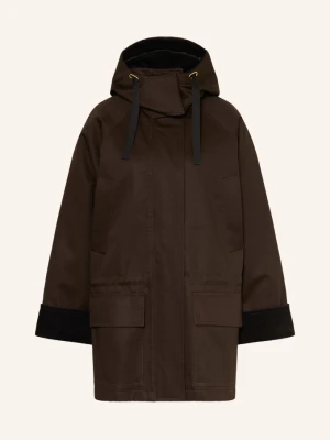 Inwear Parka Hunteryiw Z Mieszanki Materiałów braun