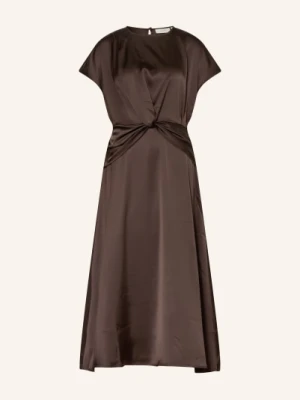 Inwear Satynowa Sukienka Lakeiw braun